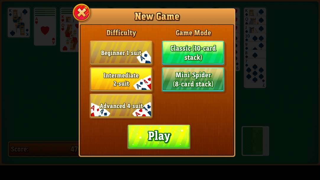 help me find a free spider solitaire game