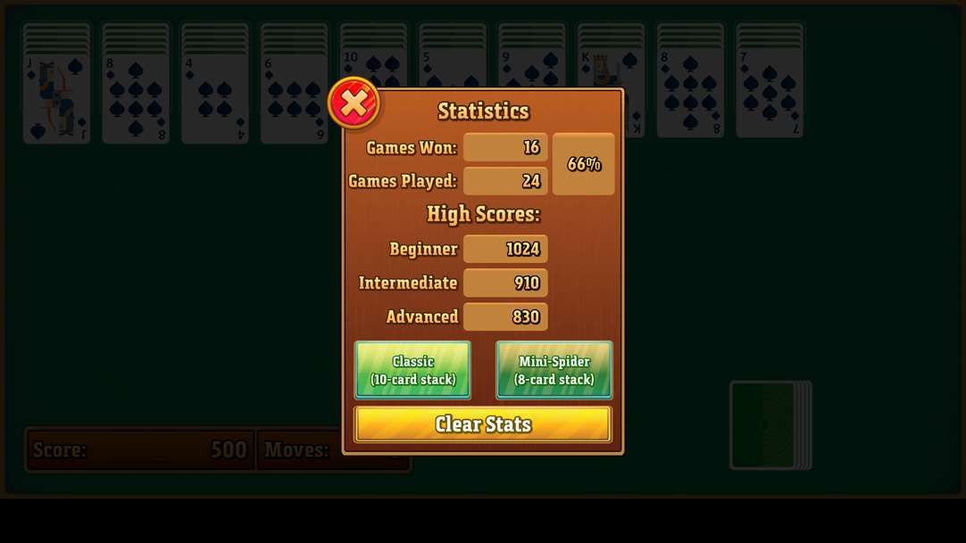 simple spider solitaire for seniorennet